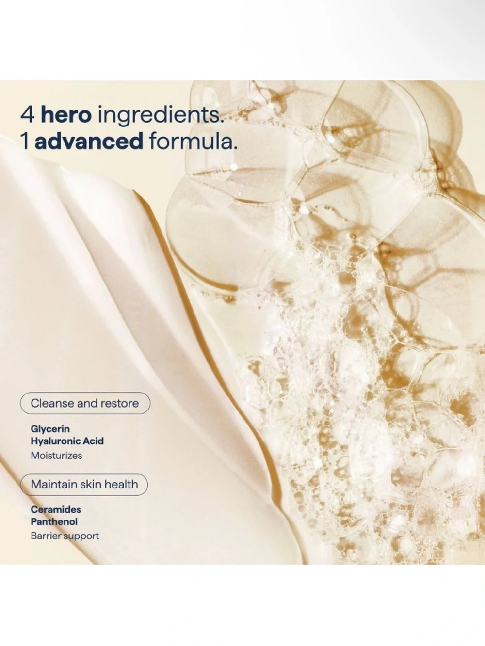 Remedy Skin Gentle & Hydrating Cream-to-Foam Cleanser with Ceramides